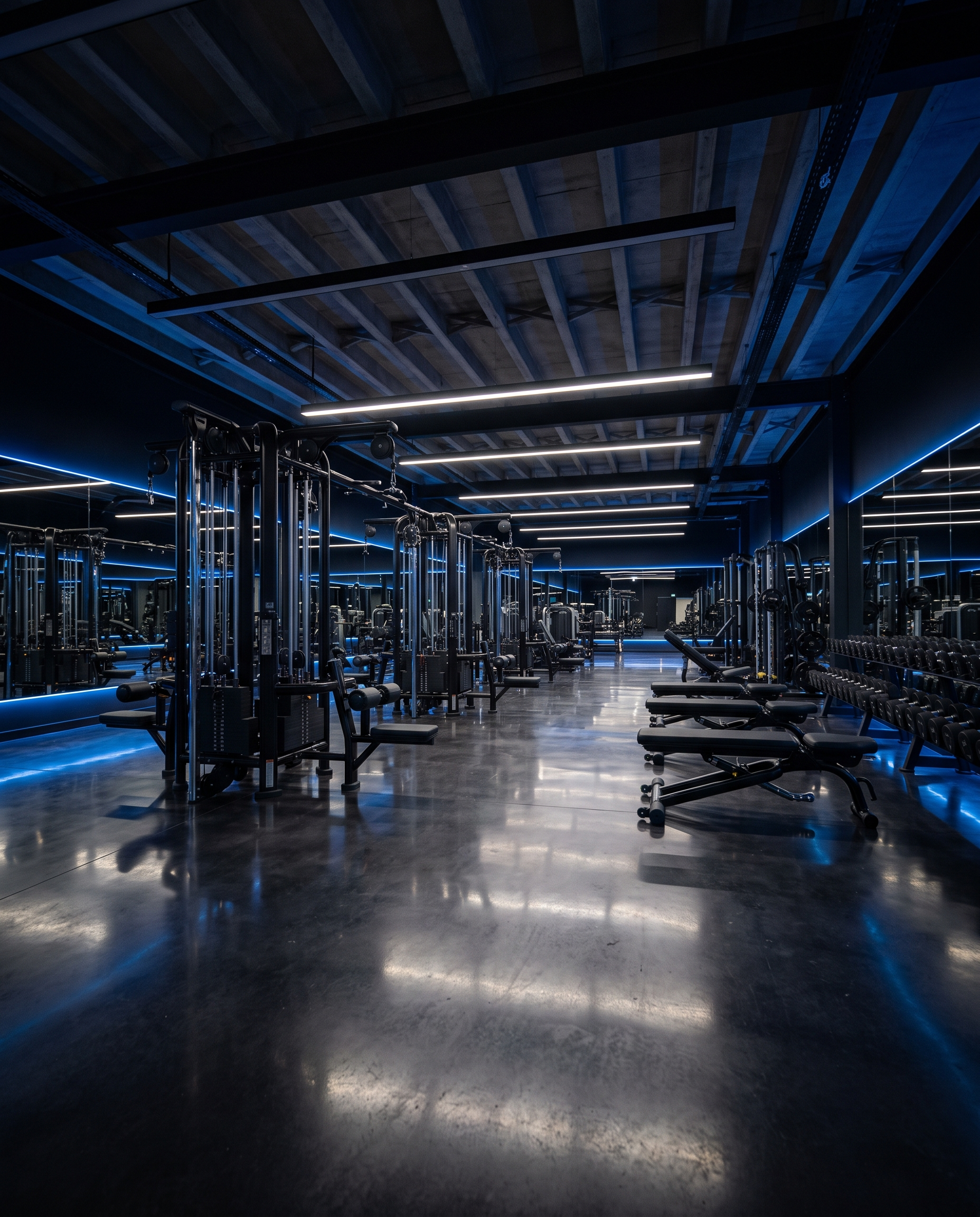 Champions Hub Fitness training floor