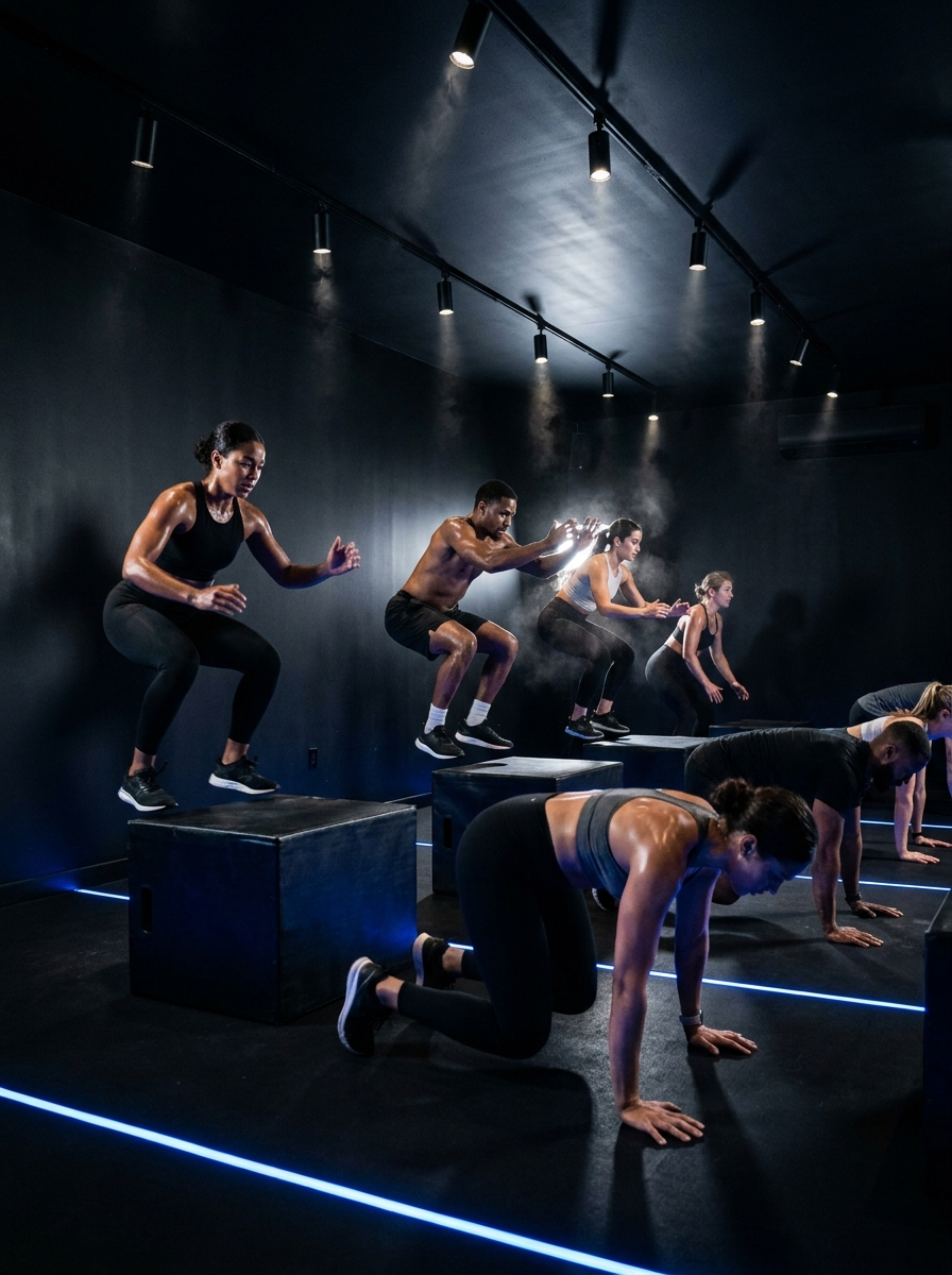 HIIT class